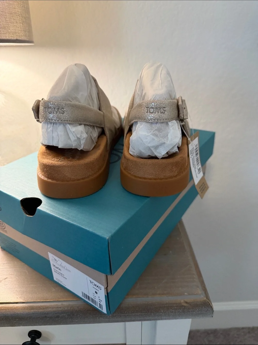 TOMS Marin Double-Strap Slide Sandals